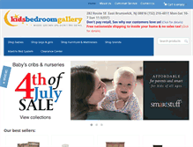 Tablet Screenshot of kidsbedroomgallery.com